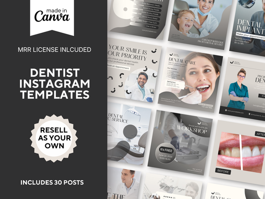 Dentist Instagram Templates