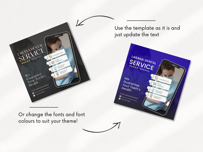 Dentist Instagram Templates