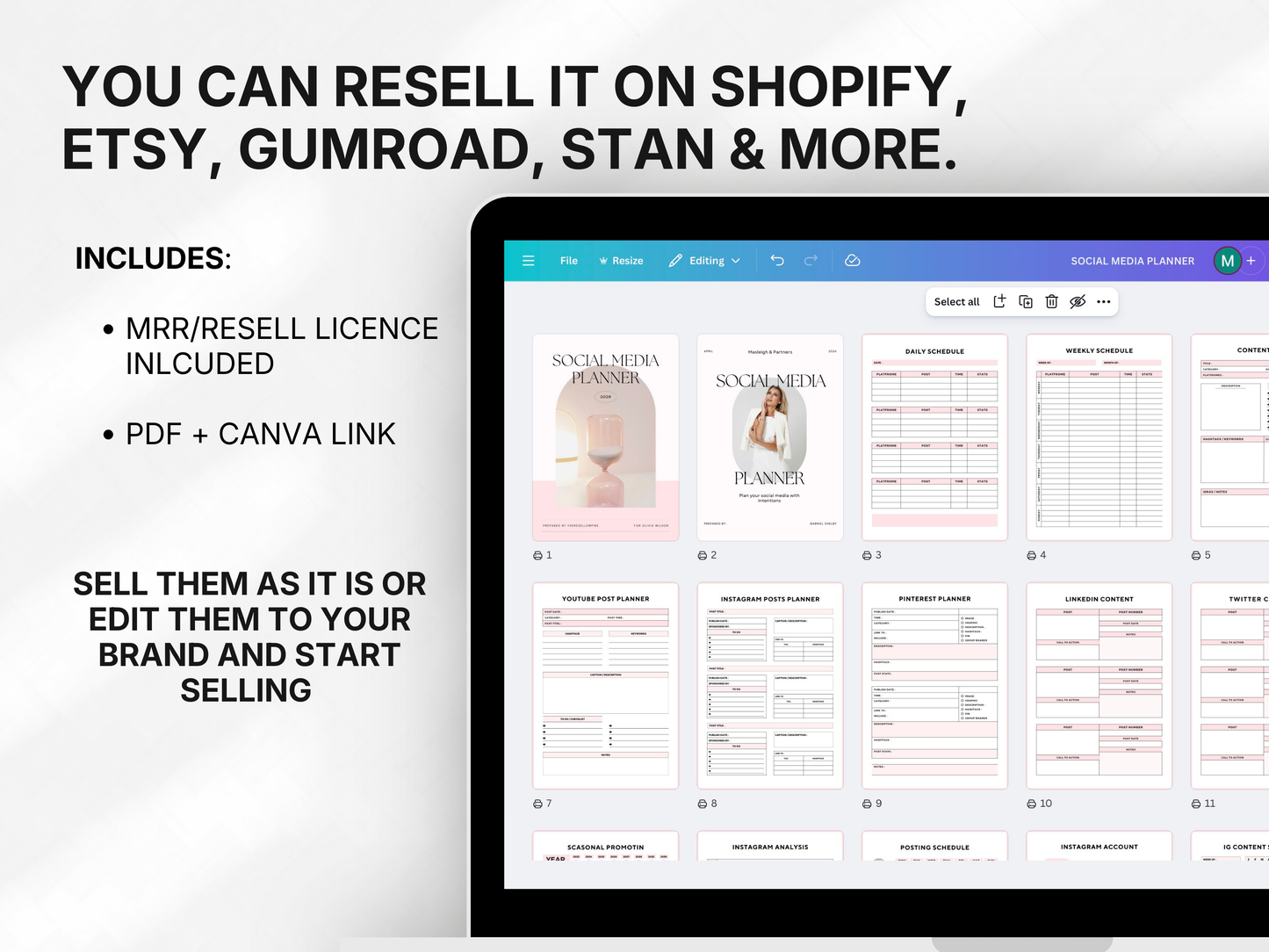 Social media planner