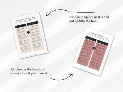 Ebook+Workbook Template