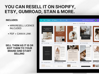 Ebook+Workbook Template