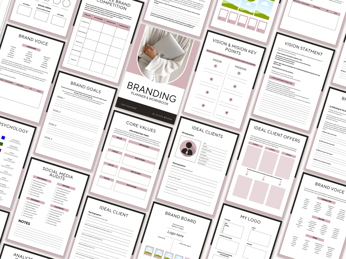 Branding planner & workbook