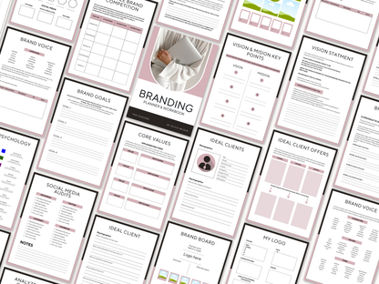 Branding planner & workbook
