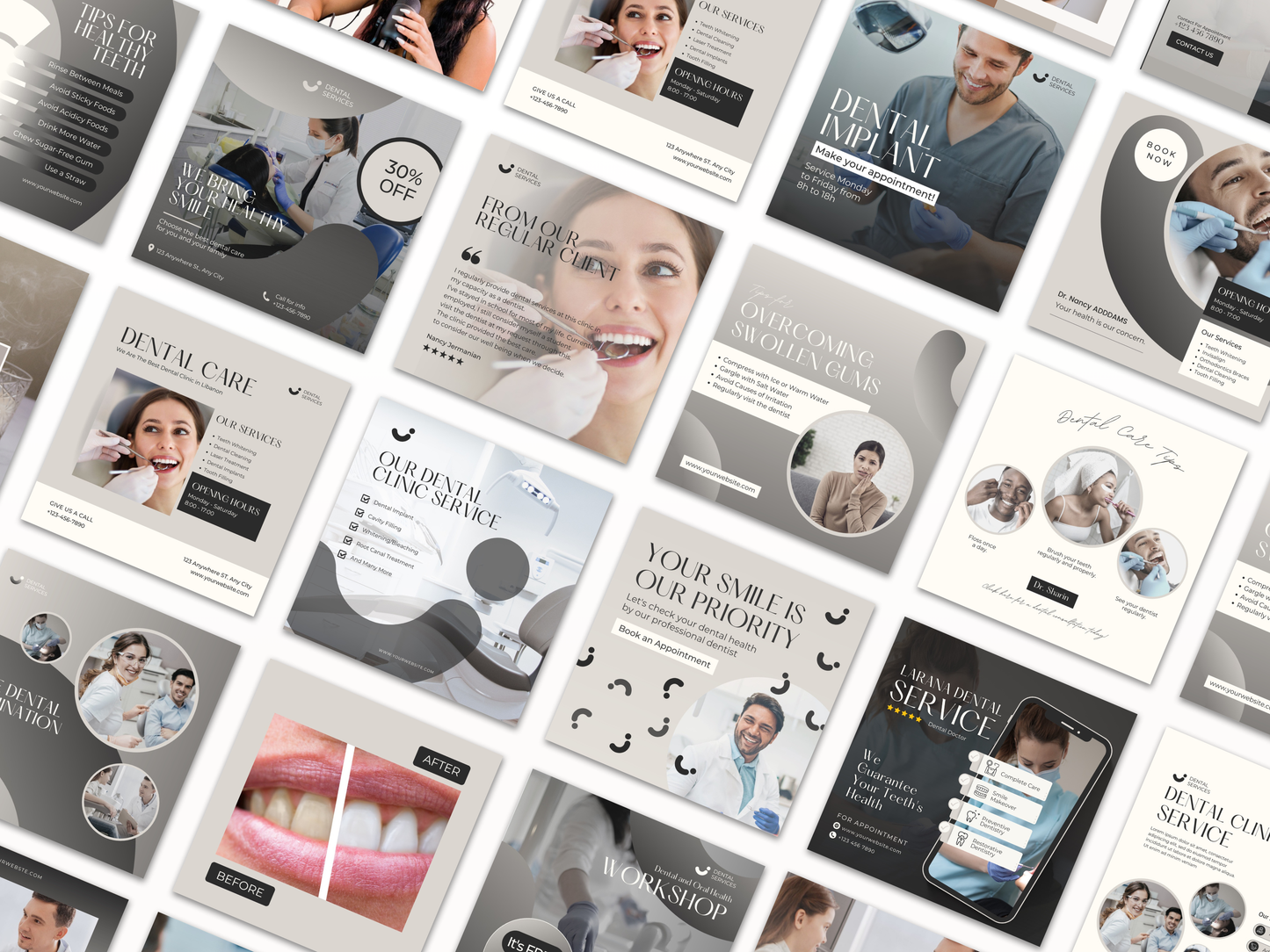 Dentist Instagram Templates