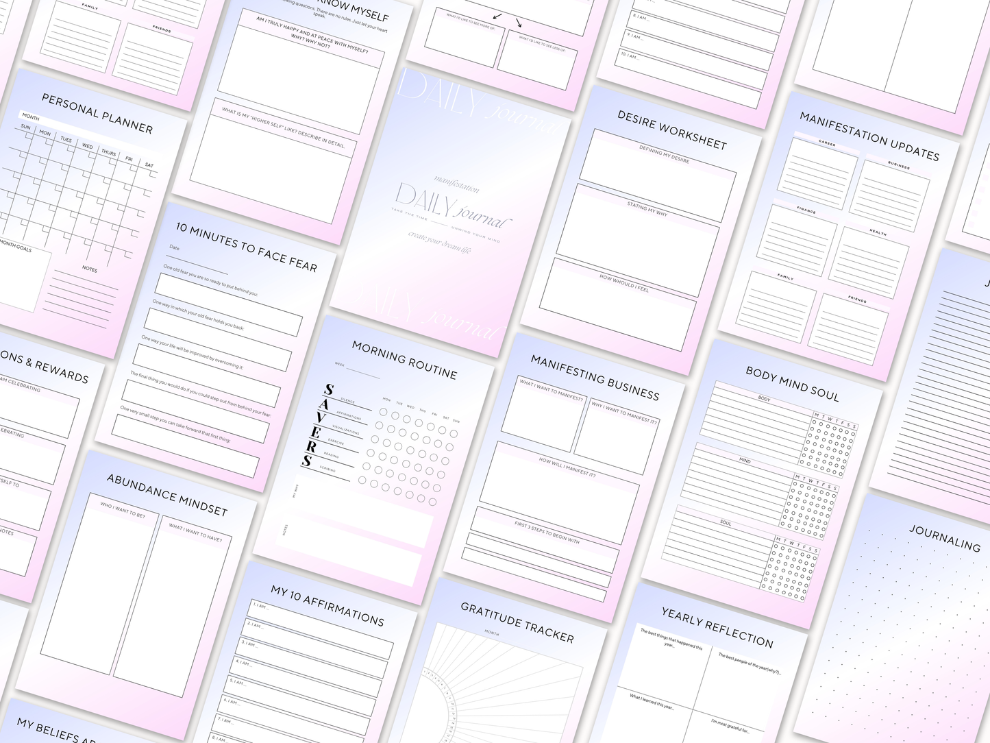 Manifestation Planner